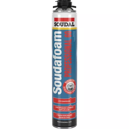 Soudal Soudafoam Professional 60 nyári pisztolyos purhab 750 ml – 103244